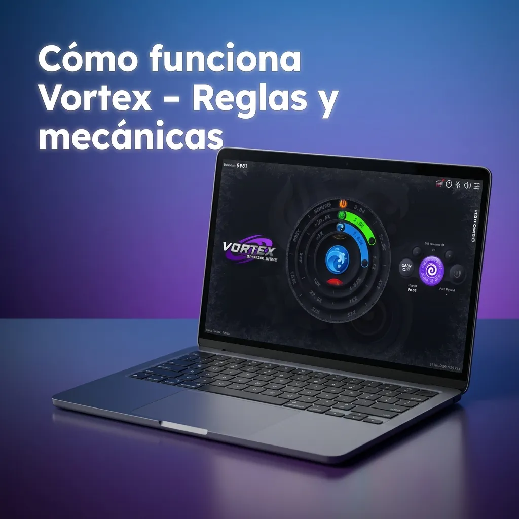 Vortex game interface showing rising multiplier from 1.00x with bet and cashout buttons for timing-based gameplay