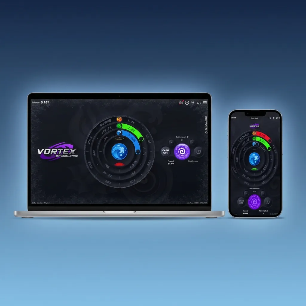 Iconos de Android, iOS, Windows y macOS mostrando compatibilidad multiplataforma de Vortex en dispositivos móviles y escritorio